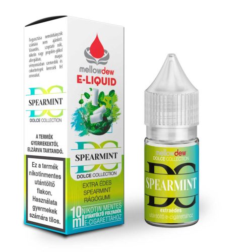 10 ml DOLCE e-liquid 00mg - SPEARMINT