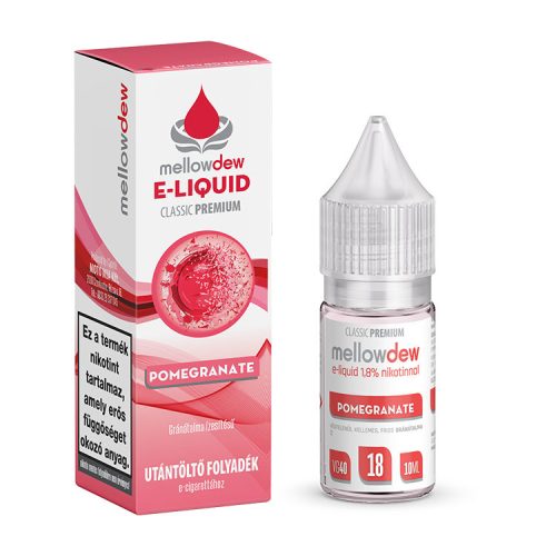 10 ml Premium e-liquid 00mg - POMEGRANATE