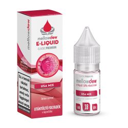 10 ml Premium e-liquid 00mg - USA MIX