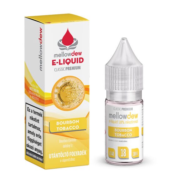 10 ml Premium e-liquid 00mg - BOURBON TOBACCO