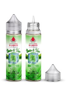 40 ml Premium e-liquid 00mg - MENTOL