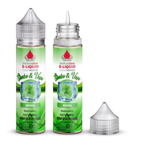 40 ml Premium e-liquid 00mg - MENTOL