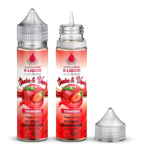 40 ml Premium e-liquid 00mg - STRAWBERRY