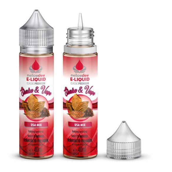 40 ml Premium e-liquid 00mg - USA MIX