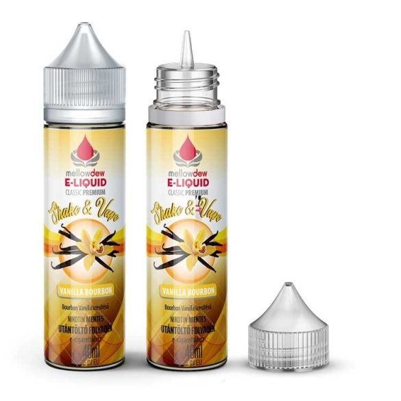 40 ml Premium e-liquid 00mg - VANILLA Bourbon