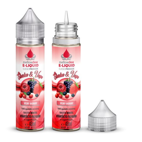 40 ml Premium e-liquid 00mg - VERY BERRY