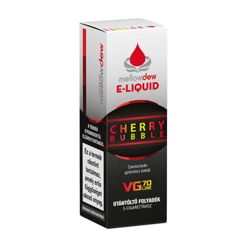 10 ml VG70 e-liquid 00mg - CHERRY BUBBLE