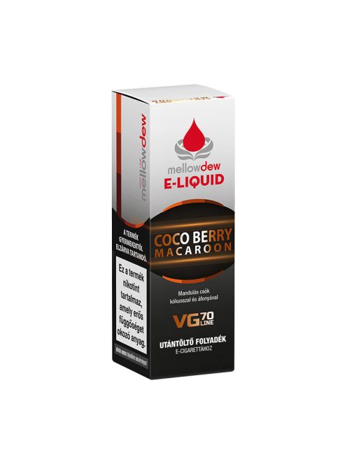 10 ml VG70 e-liquid 00mg - COCO BERRY MACAROON