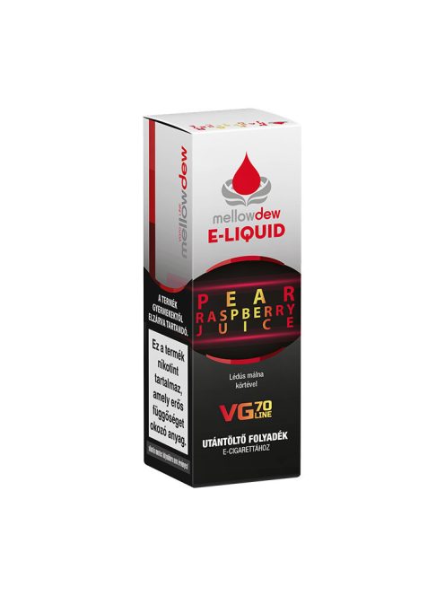 10 ml VG70 e-liquid 00mg - PEAR RASPBERRY JUICE
