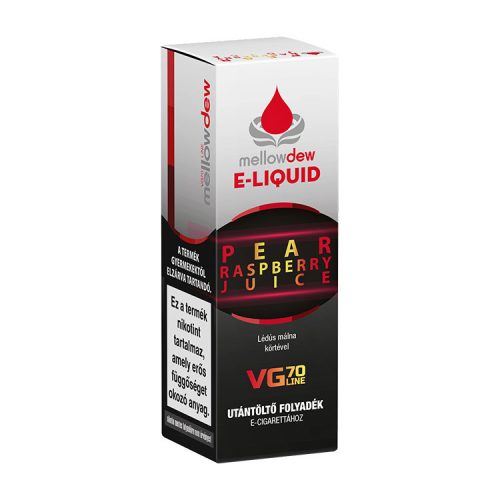 10 ml VG70 e-liquid 00mg - PEAR RASPBERRY JUICE