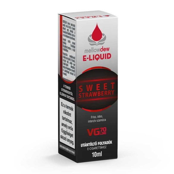 10 ml VG70 e-liquid 00mg - SWEET STRAWBERRY