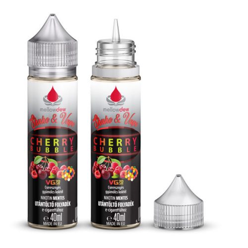 40 ml VG70 e-liquid 00mg - CHERRY BUBBLE