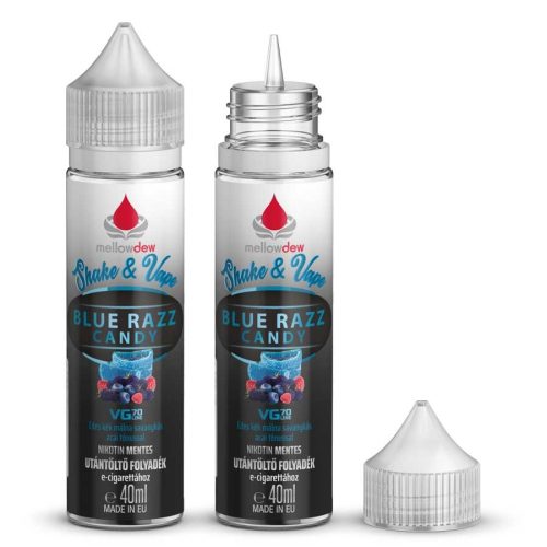 40 ml VG70 e-liquid 00mg - BLUE RAZZ CANDY